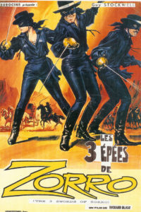 Trois épées de Zorro